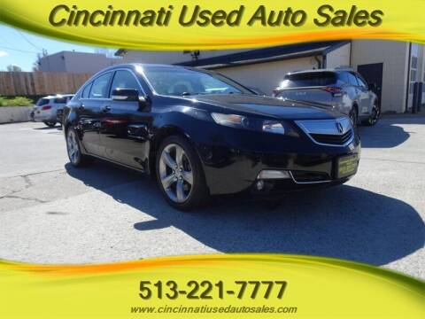 2012 Acura TL for sale at Cincinnati Used Auto Sales in Cincinnati OH