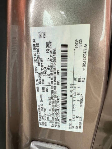 2018 Lincoln MKC Reserve