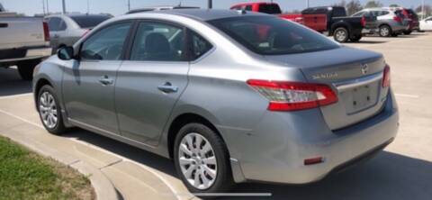 2014 Nissan Sentra for sale at VICTORY LANE AUTO in Raymore MO