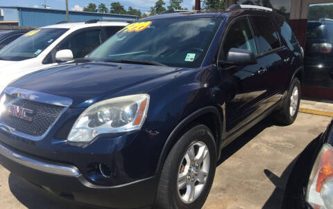 2011 GMC Acadia for sale at Bobby Lafleur Auto Sales in Lake Charles LA