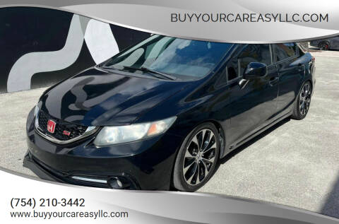 2013 Honda Civic for sale at BuyYourCarEasyllc.com in Hollywood FL