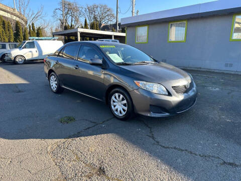 2009 Toyota Corolla for sale at AUTO HUB in Salem OR