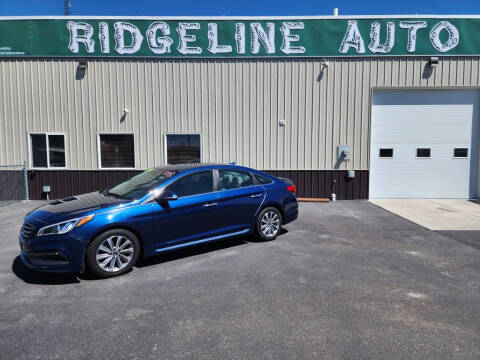2015 Hyundai Sonata for sale at RIDGELINE AUTO in Chubbuck ID