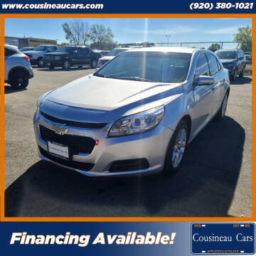 2015 Chevrolet Malibu for sale at CousineauCars.com in Appleton WI