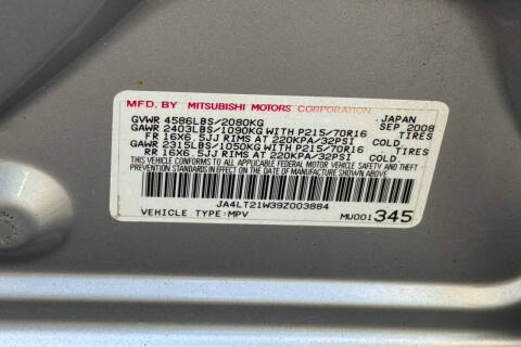 2009 Mitsubishi Outlander ES