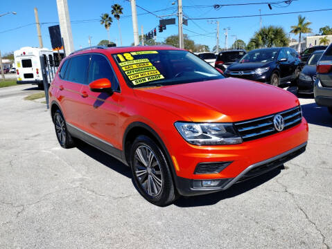 2018 Volkswagen Tiguan for sale at JAH MOTORSPORT CORP OF FLORIDA in Cocoa FL