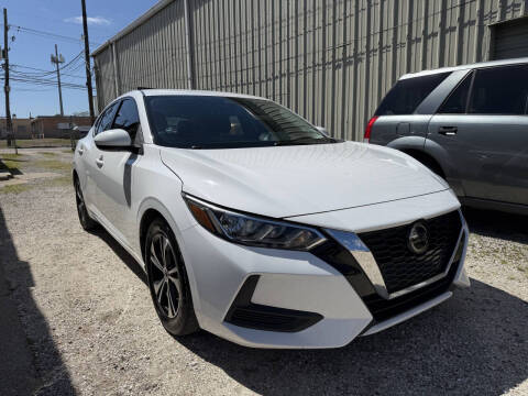 2021 Nissan Sentra for sale at CHEAPIE AUTO SALES INC in Metairie LA