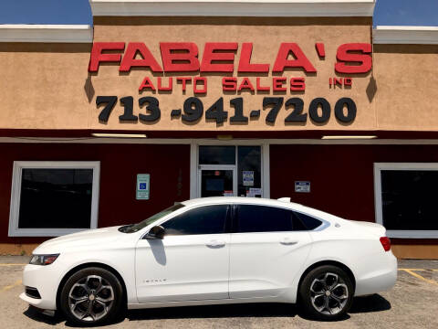 2015 Chevrolet Impala for sale at Fabela's Auto Sales Inc. in South Houston TX