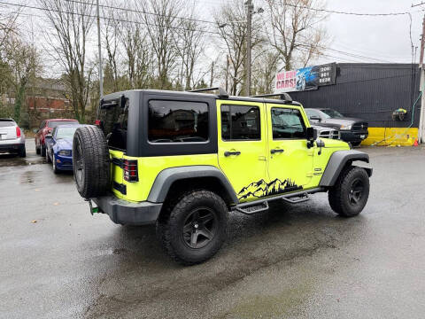 2016 Jeep Wrangler Unlimited Sport