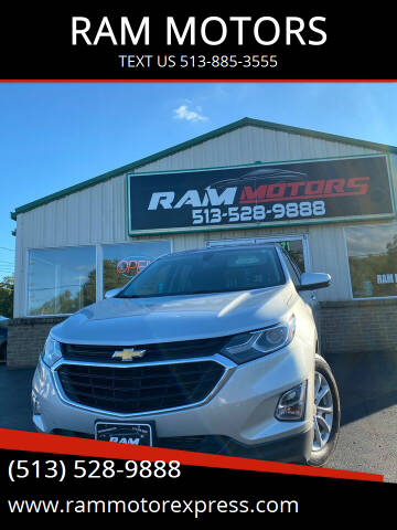 2018 Chevrolet Equinox for sale at RAM MOTORS in Cincinnati OH