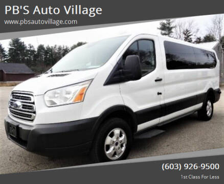2018 Ford Transit Passenger for sale at PB'S Auto Village in Hampton Falls NH