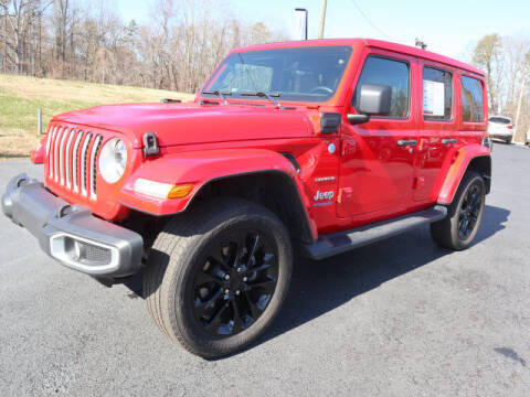2021 Jeep Wrangler Unlimited for sale at RUSTY WALLACE KIA Alcoa in Louisville TN