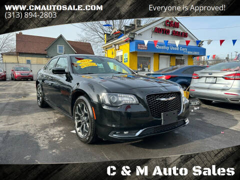 2018 Chrysler 300 for sale at C & M Auto Sales in Detroit MI
