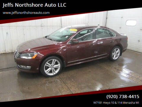 2014 Volkswagen Passat for sale at Jeffs Northshore Auto LLC in Menasha WI