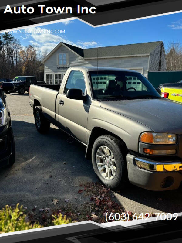 2003 GMC Sierra 1500 for sale at Auto Town Inc in Brentwood NH