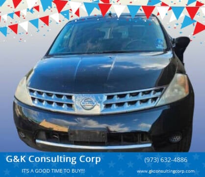 2007 Nissan Murano for sale at G&K Consulting Corp in Fair Lawn NJ