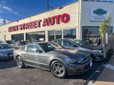 2013 Ford Mustang for sale at Main Street Auto in Vallejo CA