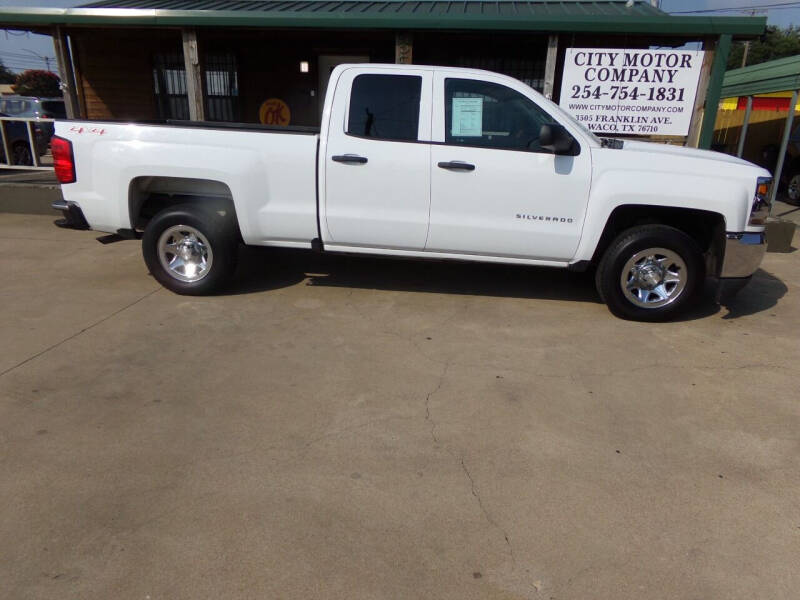 2016 Chevrolet Silverado 1500 for sale at CITY MOTOR COMPANY in Waco TX