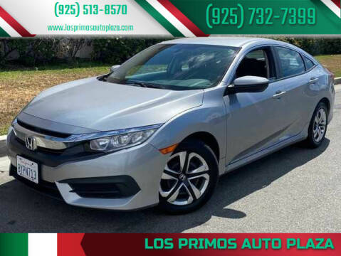 2016 Honda Civic for sale at Los Primos Auto Plaza in Brentwood CA