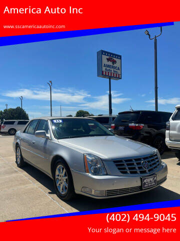 2011 Cadillac DTS for sale at America Auto Inc in South Sioux City NE