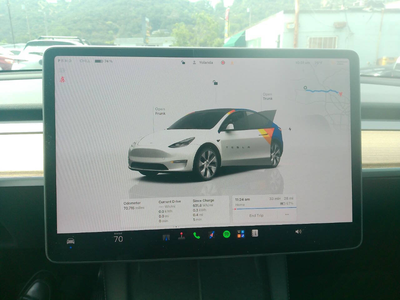 Gray 2023 Tesla Model Y Long Range AWD Long Range 4dr Crossover 2