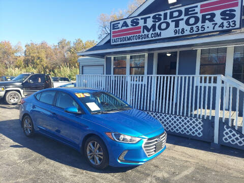 2017 Hyundai Elantra for sale at EASTSIDE MOTORS in Tulsa OK