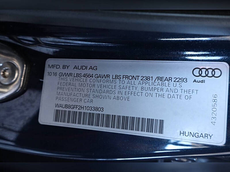 2017 Audi A3 2.0T quattro Premium