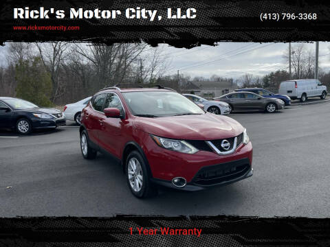 2018 Nissan Rogue Sport for sale at Rick's Motor City, LLC in Springfield MA