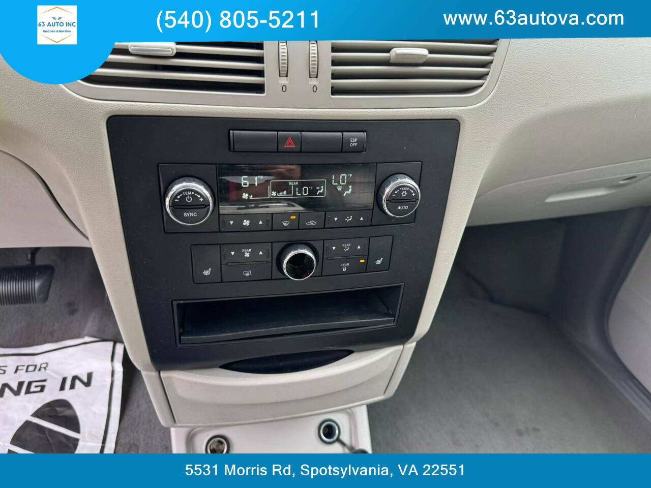 2010 Volkswagen Routan for sale at 63 Auto Inc in Spotsylvania, VA