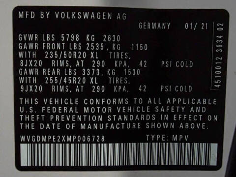 2021 Volkswagen ID.4 1st Edition