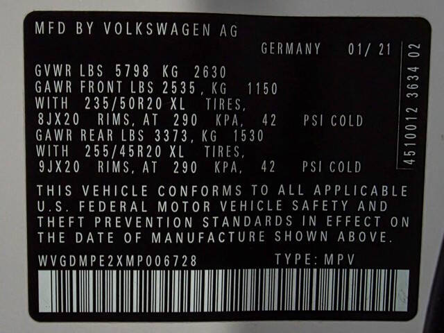 2021 Volkswagen ID.4 1st Edition