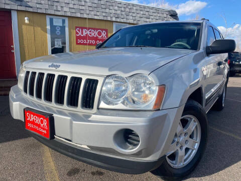 2006 Jeep Grand Cherokee for sale at Superior Auto Sales, LLC in Wheat Ridge CO