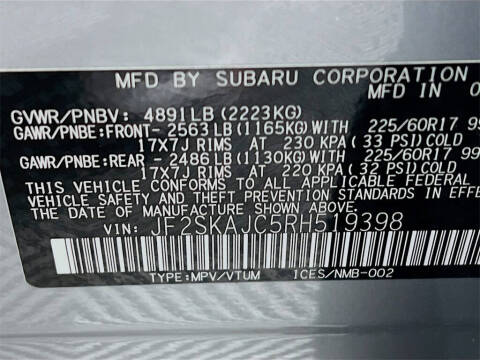 2024 Subaru Forester Wilderness