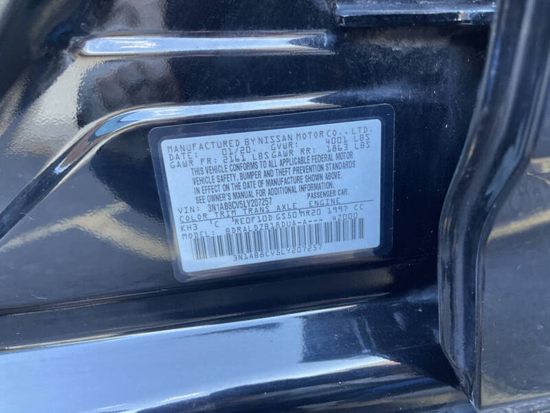 2020 Nissan Sentra SV