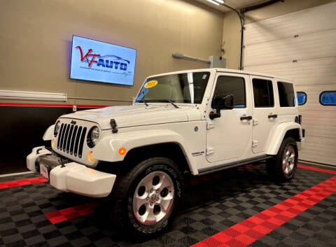 2015 Jeep Wrangler Unlimited for sale at V & F Auto Sales in Agawam MA