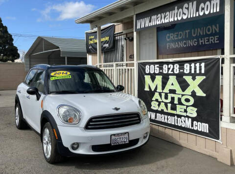 2014 MINI Countryman for sale at Max Auto Sales in Santa Maria CA