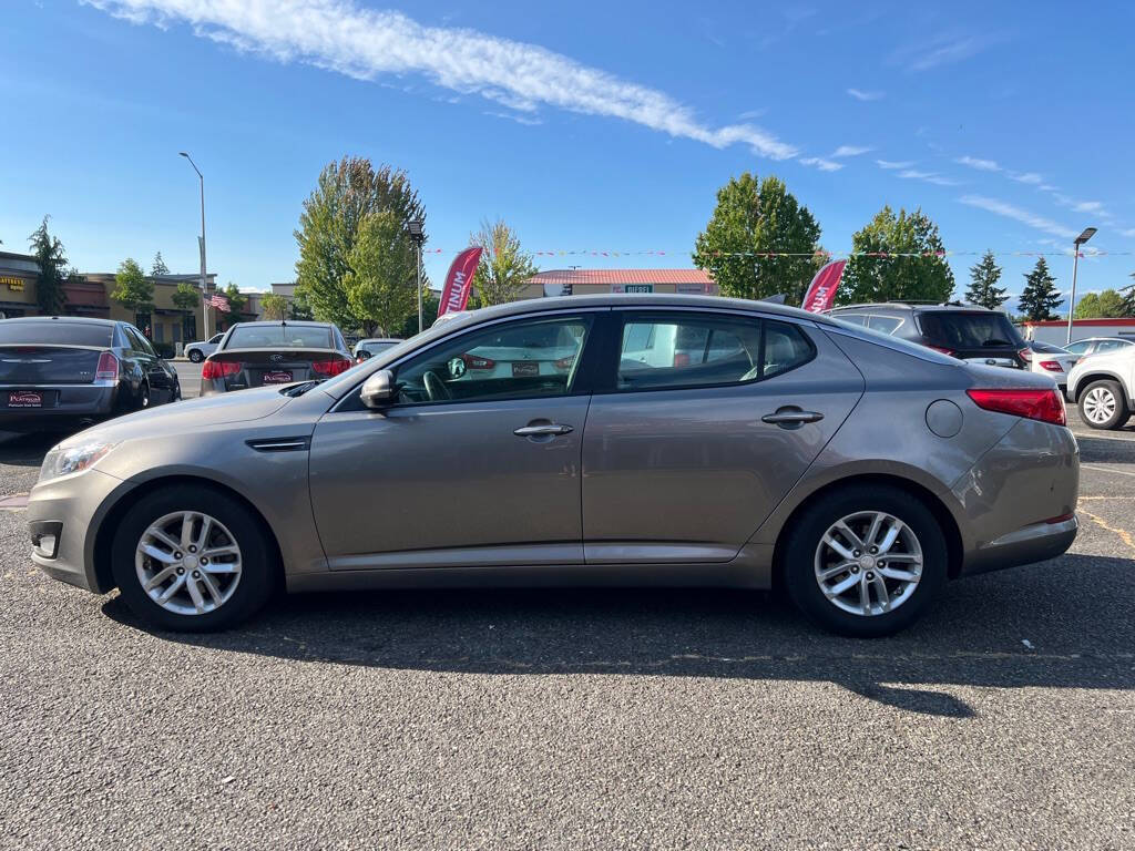 2013 Kia Optima for sale at PLATINUM AUTO SALES INC in Lacey, WA