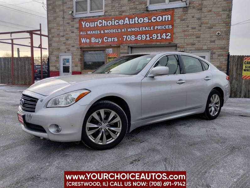 2013 Infiniti M37 for sale at Your Choice Autos - Crestwood in Crestwood IL