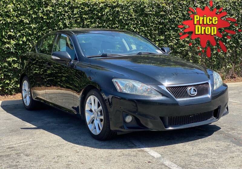 2011 Lexus IS 250 for sale at 714 Autos in Whittier CA