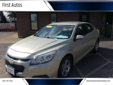 2014 Chevrolet Malibu for sale at First  Autos in Rockford IL