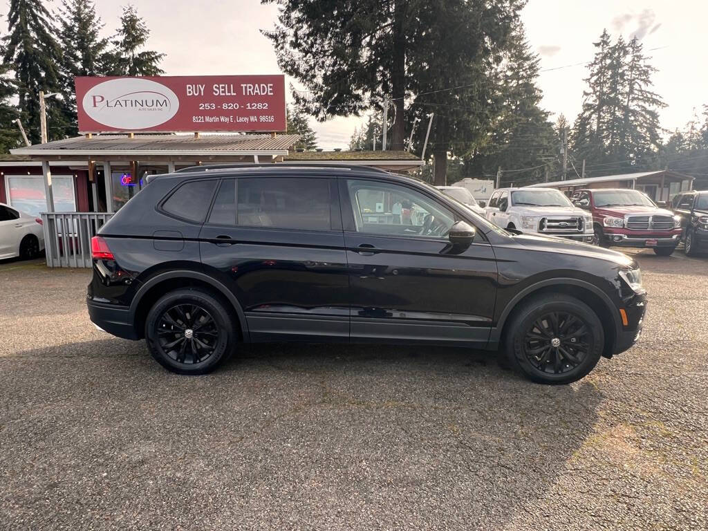 2020 Volkswagen Tiguan for sale at PLATINUM AUTO SALES INC in Lacey, WA