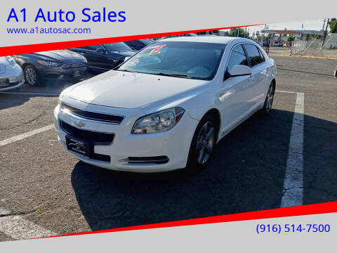 2009 Chevrolet Malibu Hybrid for sale at A1 Auto Sales in Sacramento CA