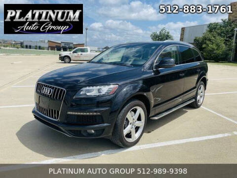 2014 Audi Q7 for sale at Platinum Auto Group in Hutto TX