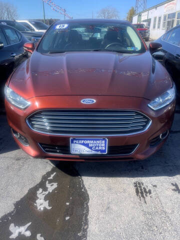 2015 Ford Fusion for sale at Performance Motor Cars in Washington Court House OH
