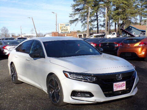 2018 Honda Accord for sale at Select Cars Of Thornburg in Fredericksburg VA