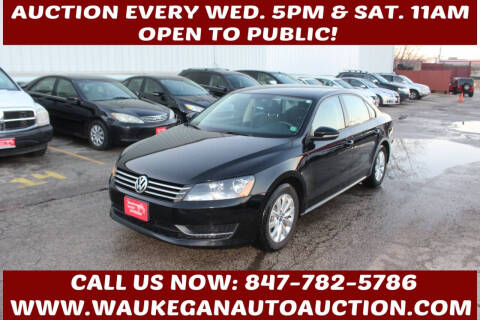 2012 Volkswagen Passat for sale at Waukegan Auto Auction in Waukegan IL