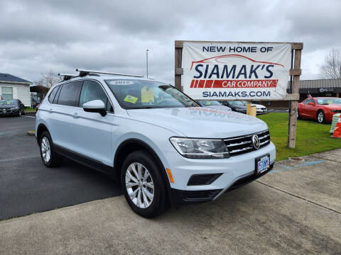 2018 Volkswagen Tiguan for sale at Siamak's Car Company llc in Woodburn OR