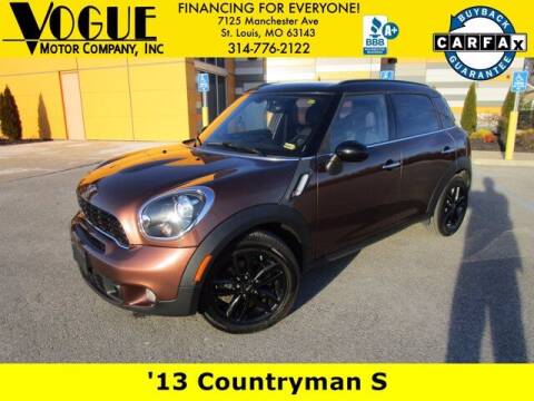 2013 MINI Countryman for sale at Vogue Motor Company Inc in Saint Louis MO