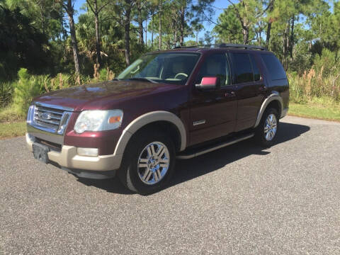 2008 Ford Explorer for sale at VICTORY LANE AUTO SALES in Port Richey FL