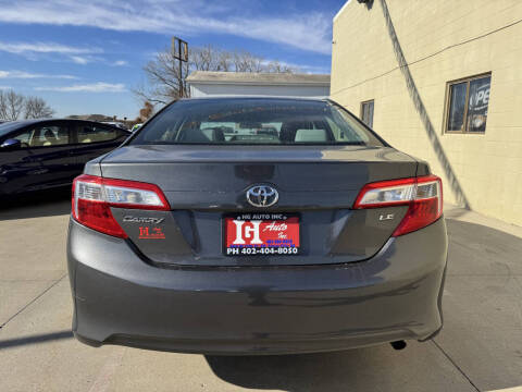 2012 Toyota Camry L
